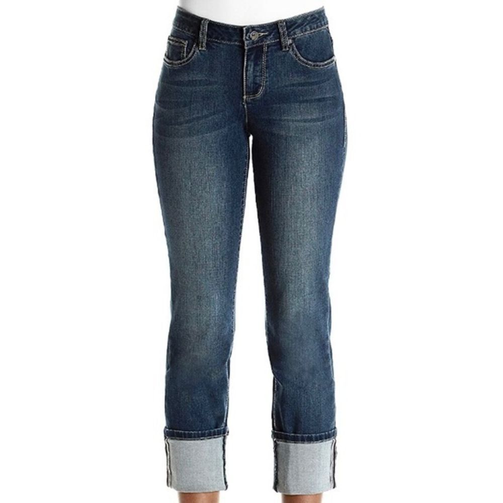 Earl Jeans Straight Cuff‎ Ankle Cropped Jeans 6